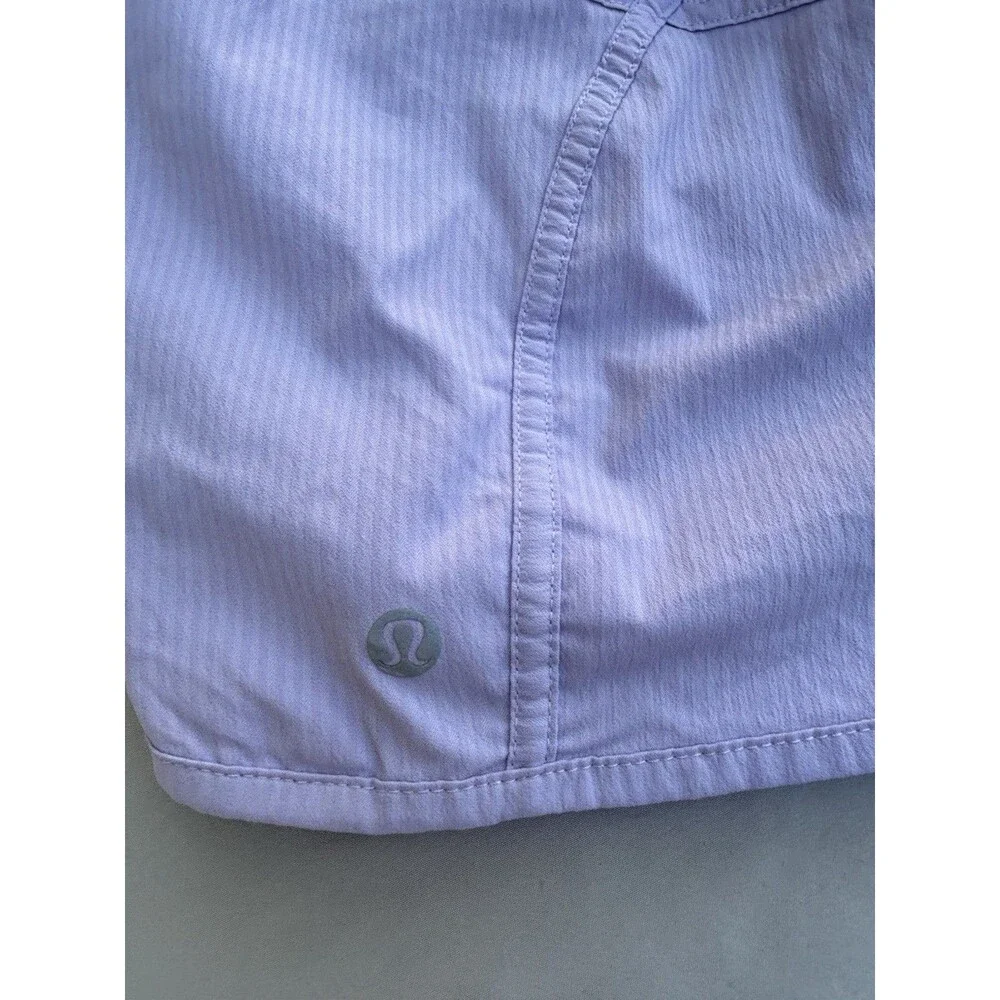 Lululemon Wmn's Size 10 Light Wash Purple Shorts